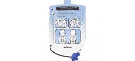 Defibtech elektroden baby/kind voor Lifeline AED