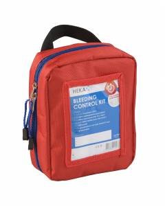 Heka bleeding control kit 10-delige set inclusief rood tasje