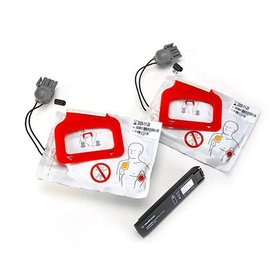 Physio-Control Lifepak CRPlus/Express Accu + 2x Elektrode