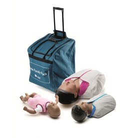 Laerdal - Little Family QCPR Pack (Donkere huid)